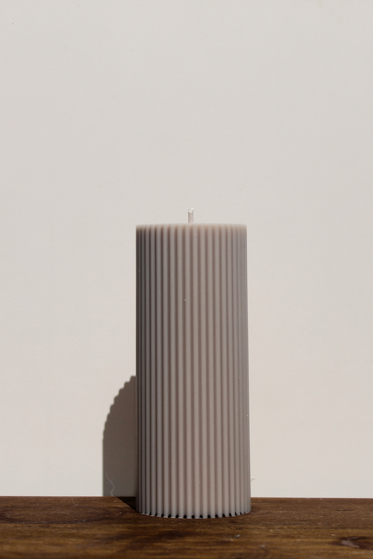 Essence Candle Medium - Light Taupe