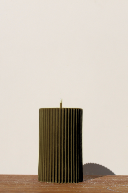 Essence Candle Small - Dark Olive