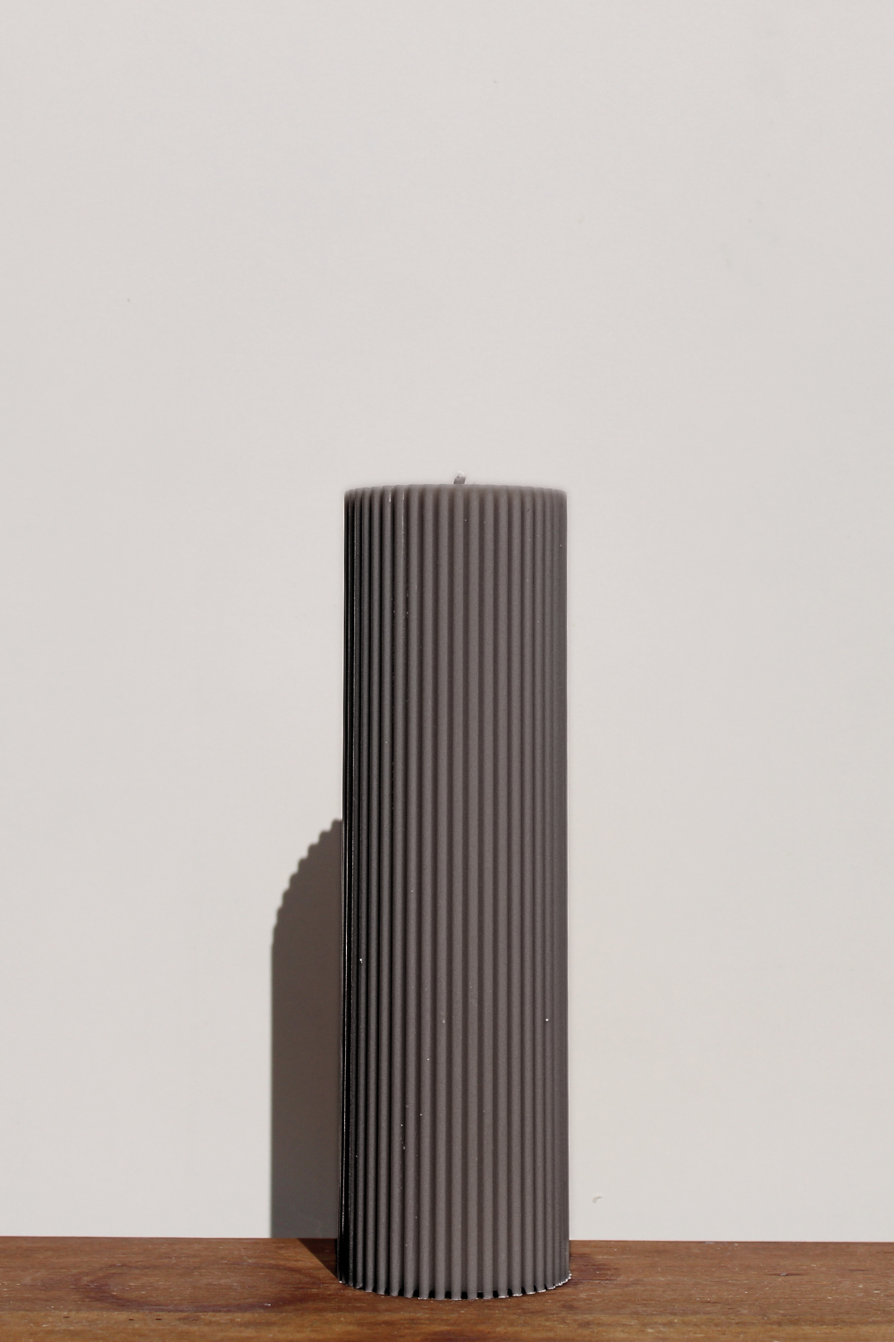 Essence Candle Tall - Medium Taupe