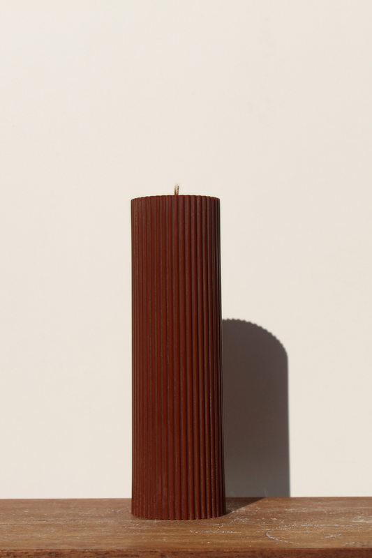 Essence Candle Tall - Bordeaux