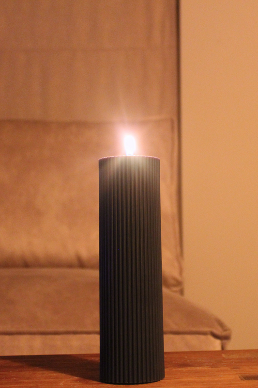 Essence Candle Tall - Navy