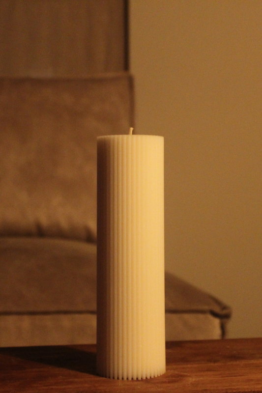 Essence Candle Tall - Ivory