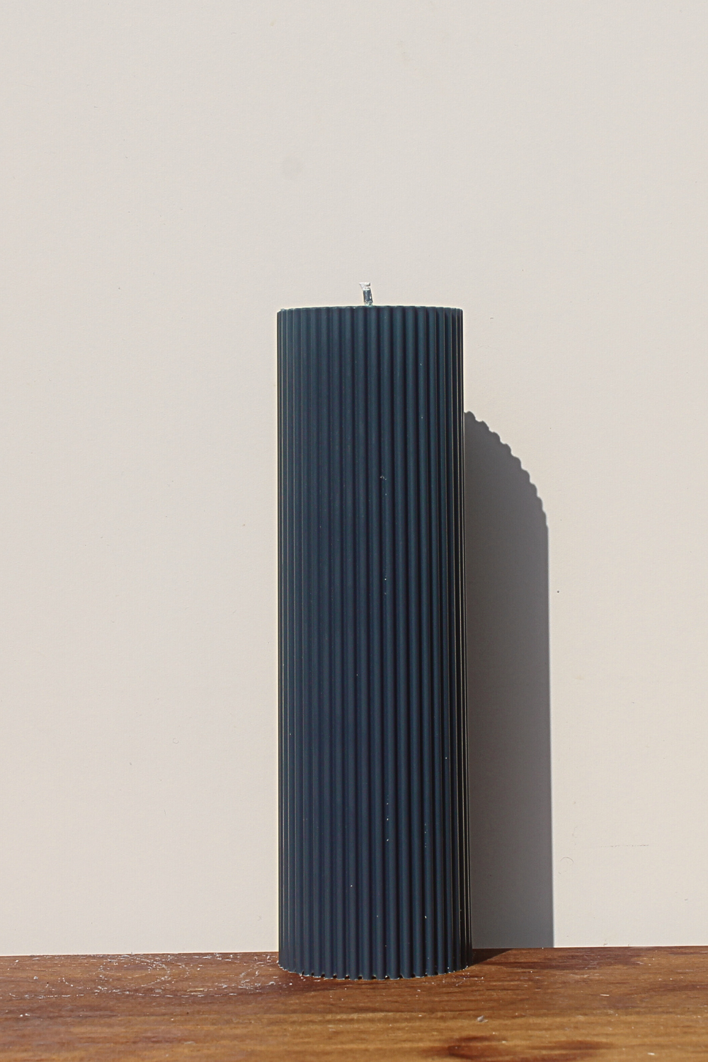Essence Candle Tall - Navy