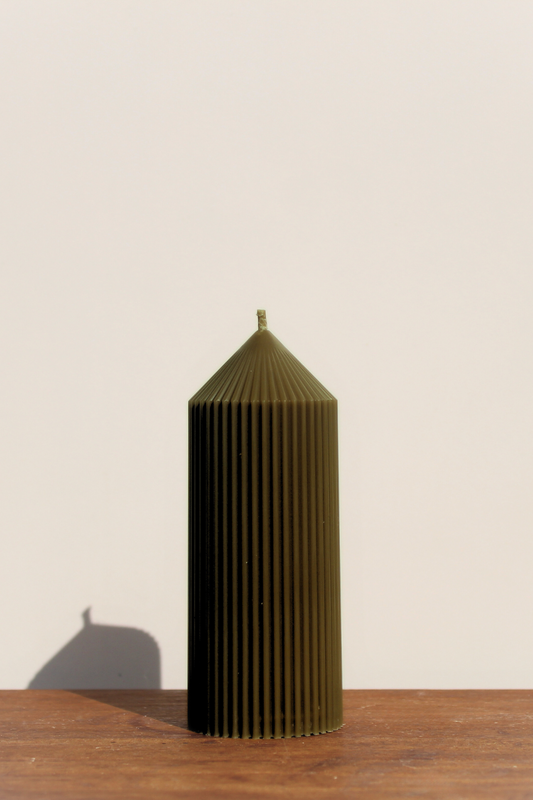 Grace Candle - Dark Olive