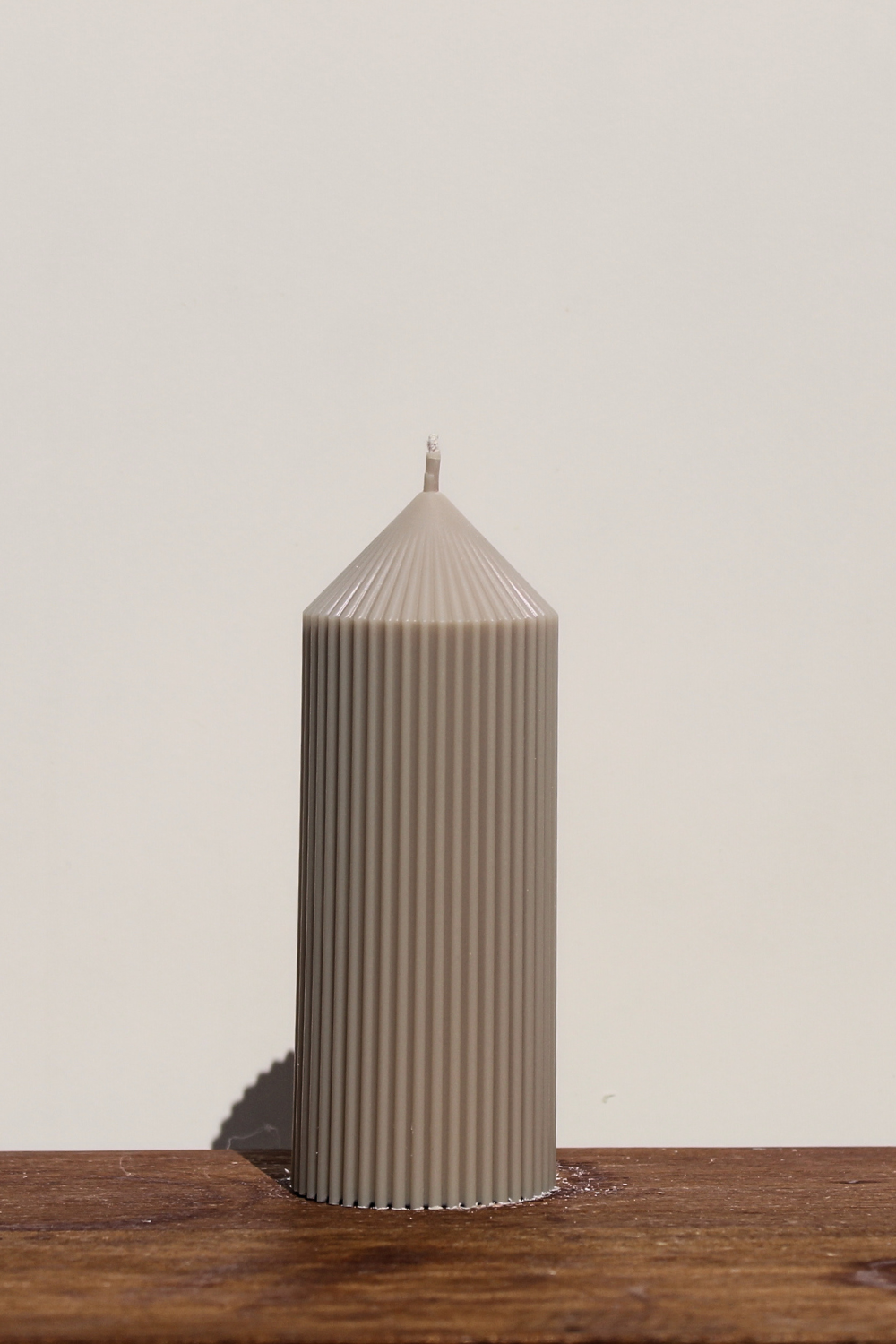 Grace Candle - Light Taupe