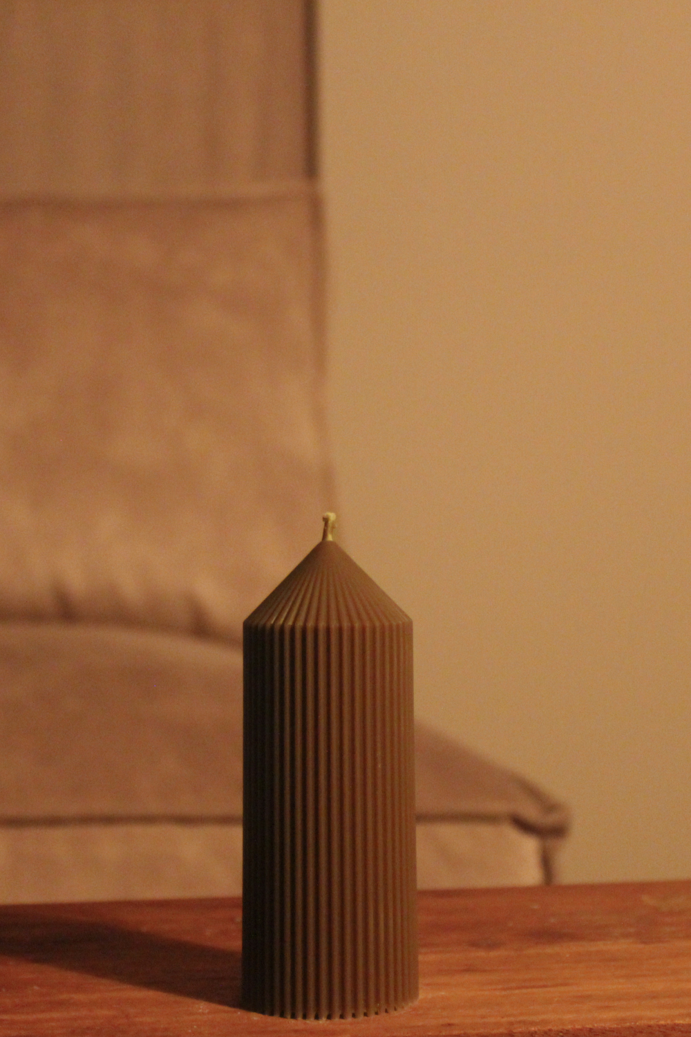 Grace Candle - Dark Olive