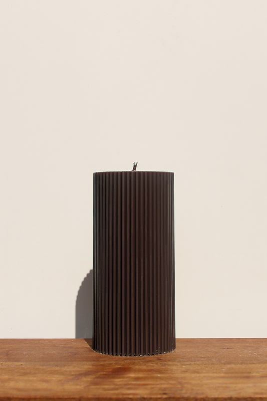 Serenity Candle Tall -  Mahogany