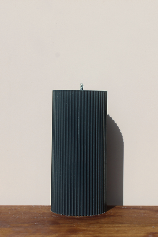 Serenity Candle Tall - Navy