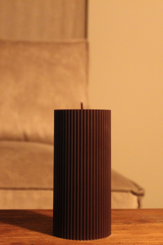 Serenity Candle Tall -  Mahogany
